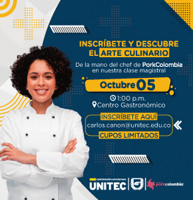 Inscribete y descubre el arte culinario