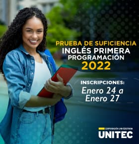 Prueba de Suficiencia de Inglés | Primera Programación - 2022