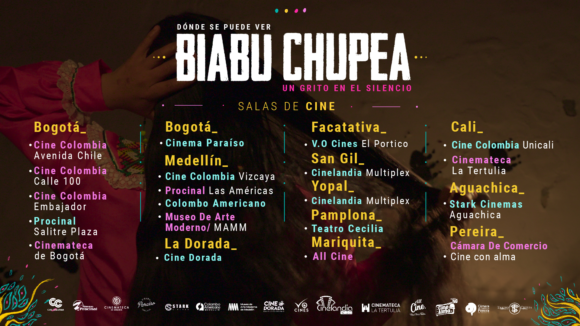 Biabu Chupea / Un grito en el silencio, una conmemoración a la diversidad cultural, feminidad y territorio