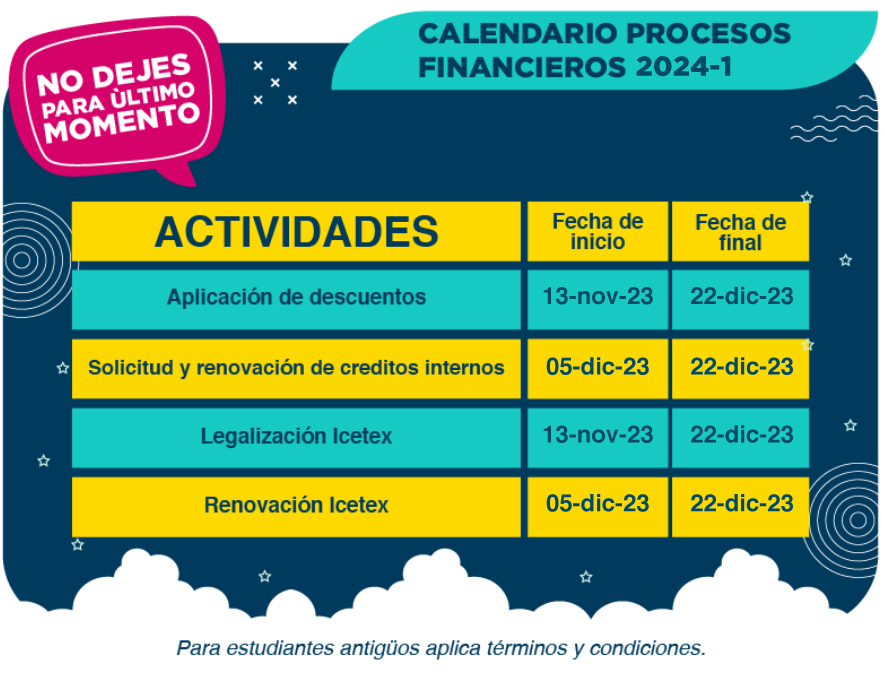 Calendario 2024 1 UNITEC