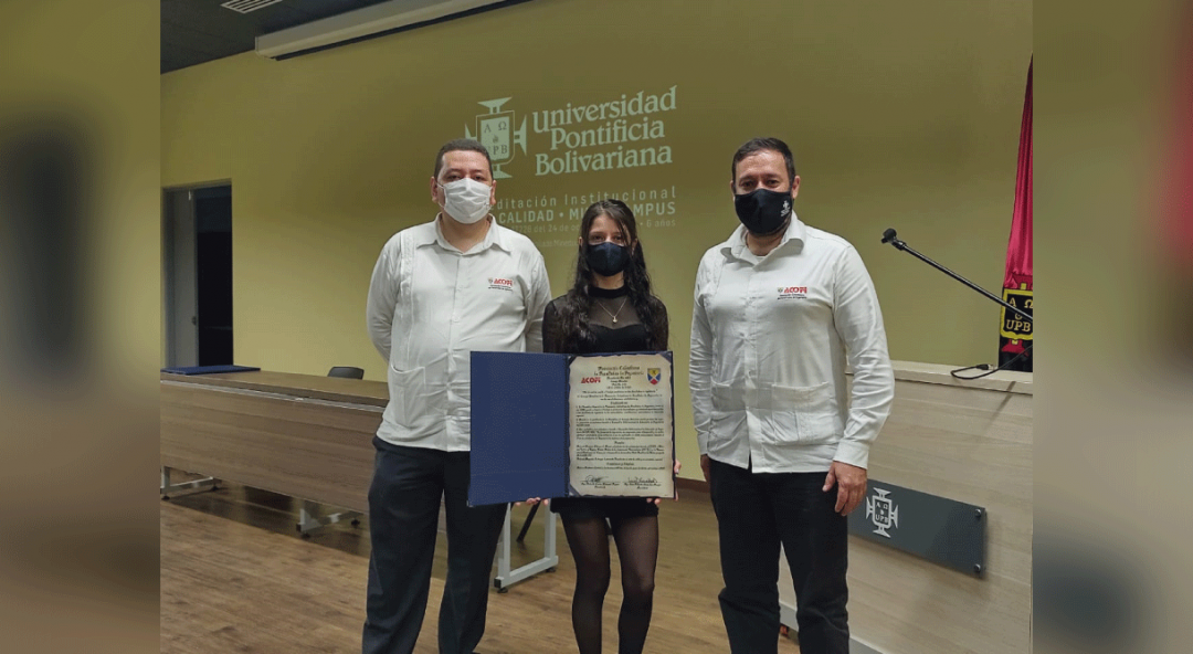 Ganadora FCEI EIEI ACOFI 2020 Ganadora FCEI EIEI ACOFI 2020